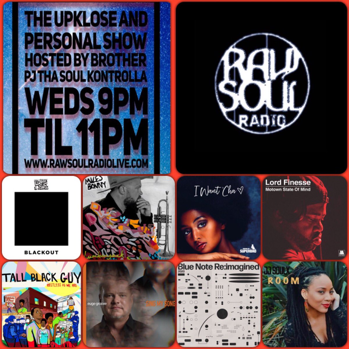 brotherpjay's tweet photo. Greetings...tune in from 9pm (GMT) this evening on @RawSoulRadi0 feat music from @imchandanie ft @jswisshere @LordFinesseDITC @SirTallBlackGuy @EzraCollective @JJSoulxmusic @MilesBonny @jswisshere &amp; @MichaelLeonhart @eugegroove @MOKA_ONLY ft @illaj and more.... https://t.co/R2FWwvgGtn