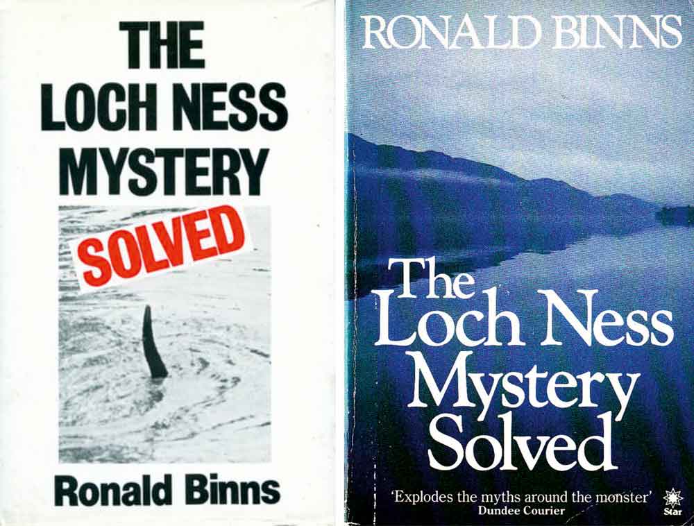 Finally: the literature on the  #LochNessMonster is substantial. Be aware that a lot of it is absolute garbage, written by people with no interest in critical thinking, and who outright reject scepticism. My favourite Nessie-themed books are those by Ronald Binns.