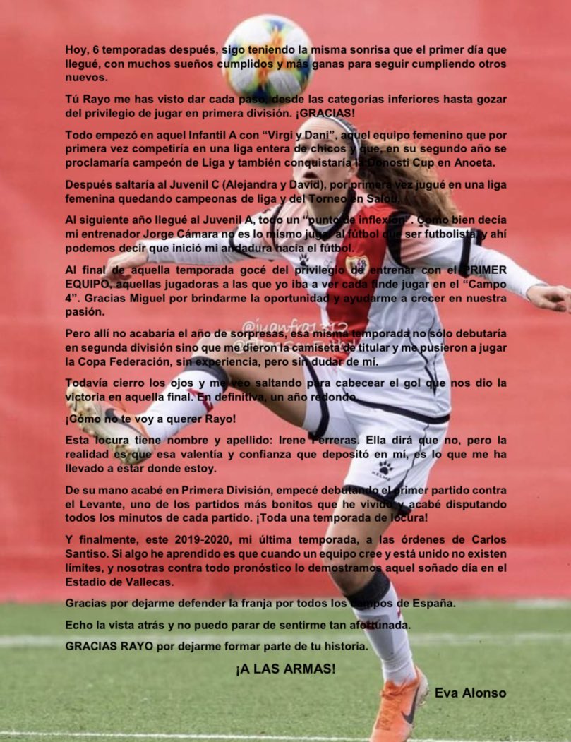 Alonso_Eva2's tweet image. Hasta siempre RAYO! ⚡️❤️