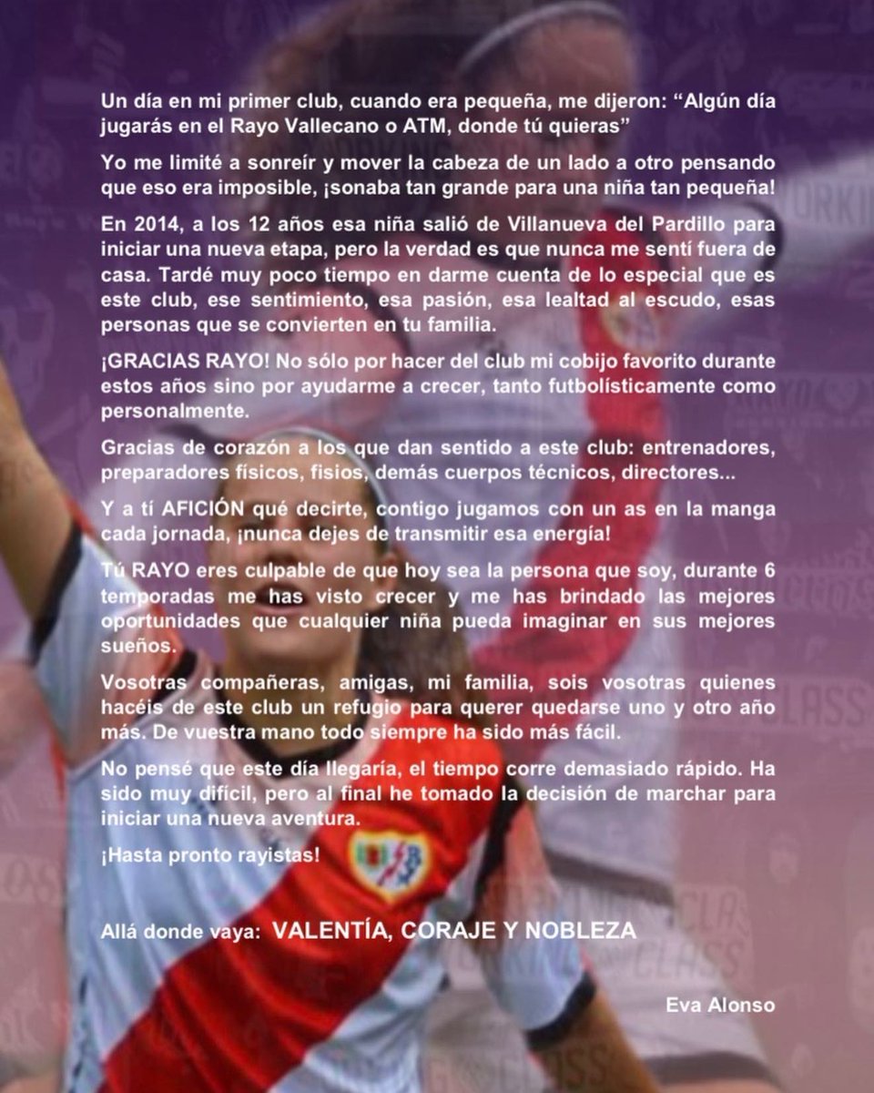 Alonso_Eva2's tweet image. Hasta siempre RAYO! ⚡️❤️