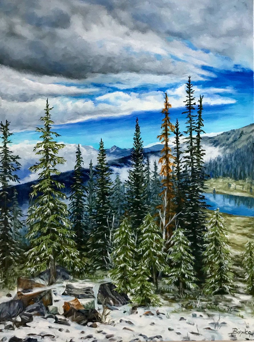 artbybiancaa's tweet photo. @mrsmaris Happy Canada Day!!
How about my favourite place to ATV in a painting? The Kootenays.... South East corner of BC, Trout Lake.
#troutlake #BC #HappyCanadaDay #kootenays #BCart #osoyoos #rockcreekbc #oils #landscapesbc
#okanagan #atv #quadding #campingbc https://t.co/98f6mOzBZq