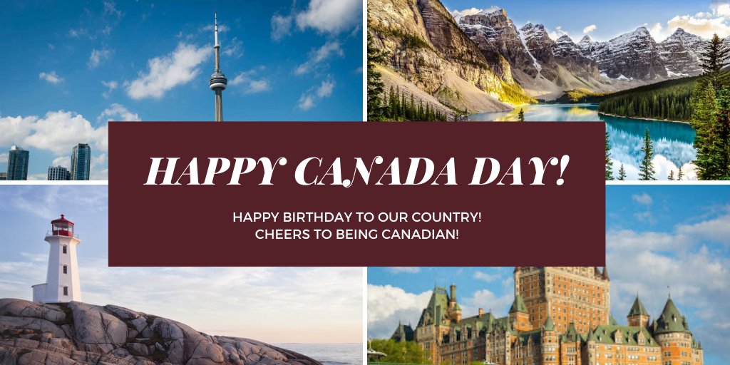 We can’t wait until we are able to explore our great country again! 🇨🇦 Happy Canada Day! 🇨🇦