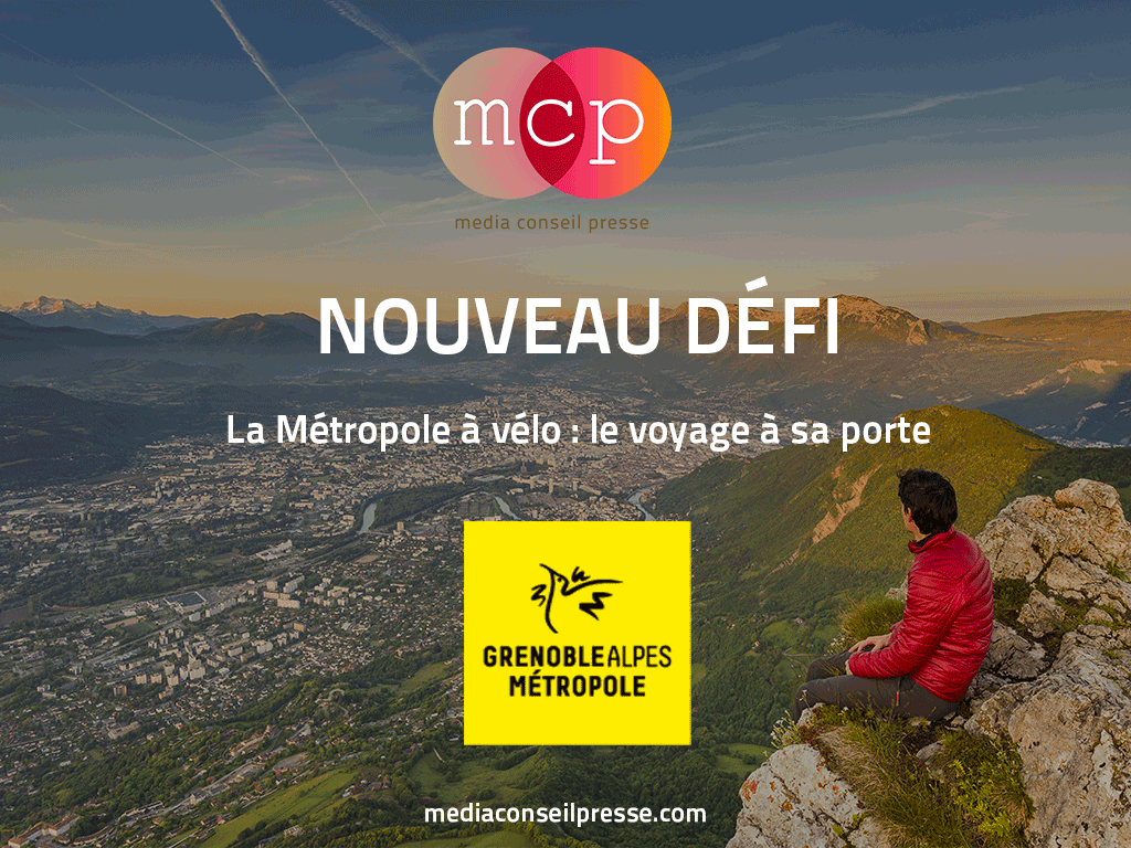 agence_mcp's tweet photo. Révéler de nouvelles expériences pour se ressourcer, réunir sa tribu et tout cela, à vélo : c’est le challenge que nous débutons avec @GrenobleAlpes 🏔️🚴‍.

Media Conseil Presse est heureuse de vous annoncer cette nouvelle collaboration RP &amp; Digital

#tourisme #vélo #voyage https://t.co/O6EMnVgkTz
