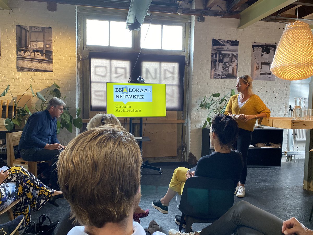 Eerste meeting BNA Circular van start, mooi initiatief.