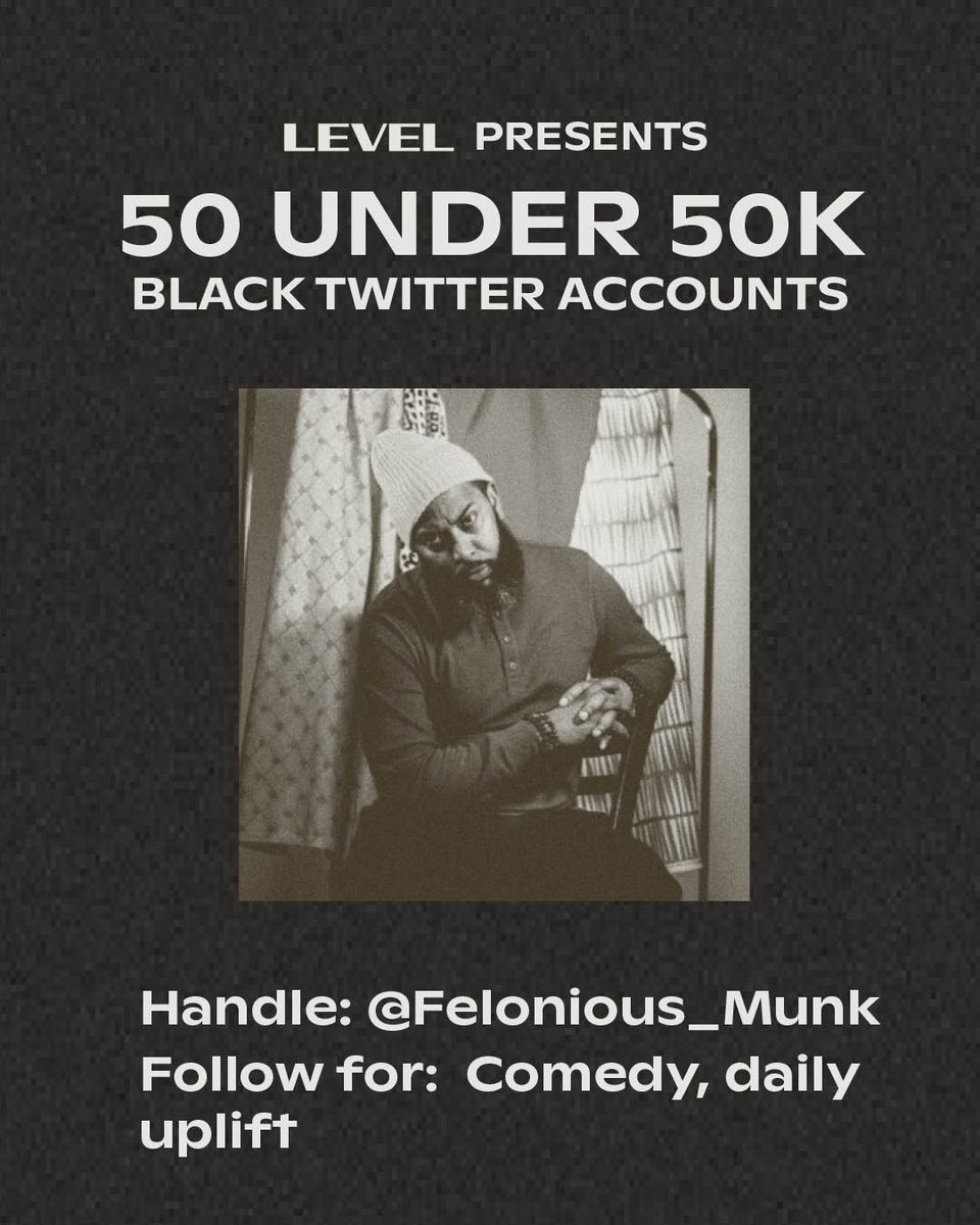 . @Felonious_Munk is the next big comedy star. We’ve all watched him hustle from a Twitter jokester to a regular on ABC’s For Life. We love seeing our faves glow up like this. You should too.  http://read.medium.com/sB1OgkY 
