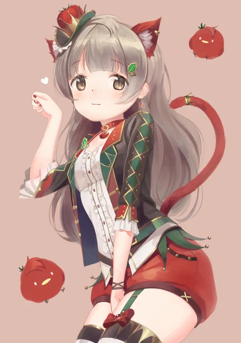 ベジタブルワンダーランドことりちゃん
今回は厚塗りで描きました! 