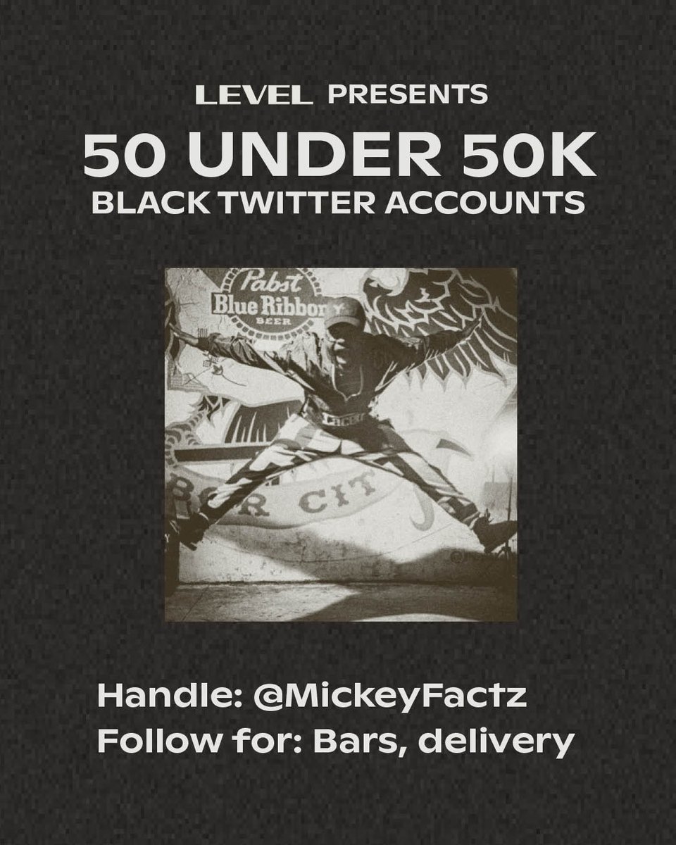 . @MickeyFactz has always been a wordsmith as an MC, but his encyclopedic recollection of hip-hop and battle rap lore makes him a must on Twitter. http://read.medium.com/sB1OgkY&nbsp;