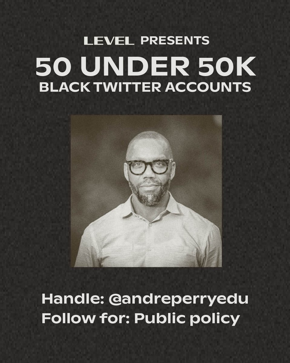 . @andreperryedu is a fellow at the Brookings Institute and is DEEP in the public policy game, with a speciality in redlining and other structural fuckery plaguing Black neighborhoods. The dude you’ll quote to all of your friends to sound smart.  http://read.medium.com/sB1OgkY&nbsp;