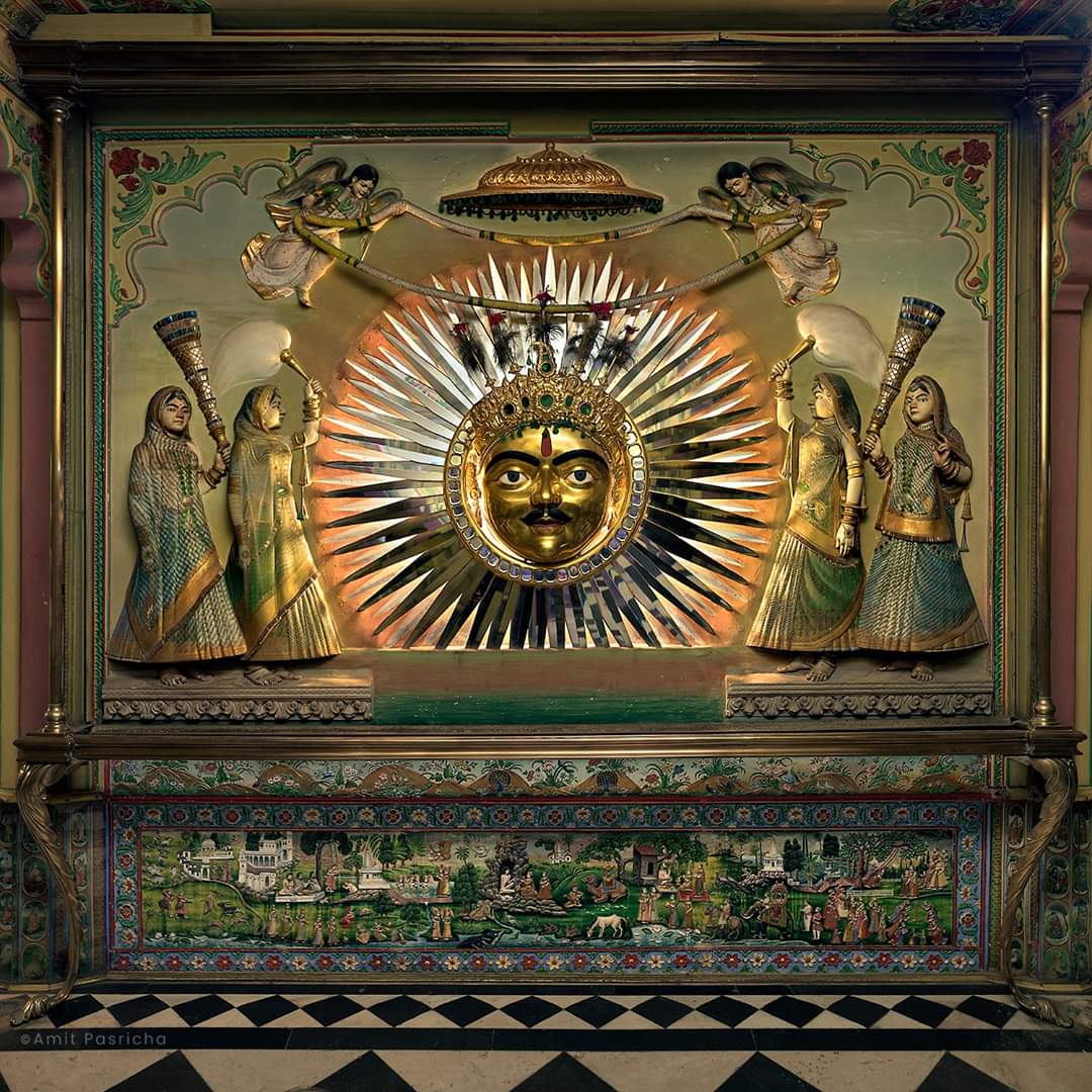 Lord Surya is the Mool Dev of Dozens of clans of Kshatriyas and have been emblem of several Royal Houses of Rajputs, Sun Worship have been an important part of Rajput families.Royal Family & erst. kingdom of Mewar are said to have descended from Sun, hence called Suryavanshis.