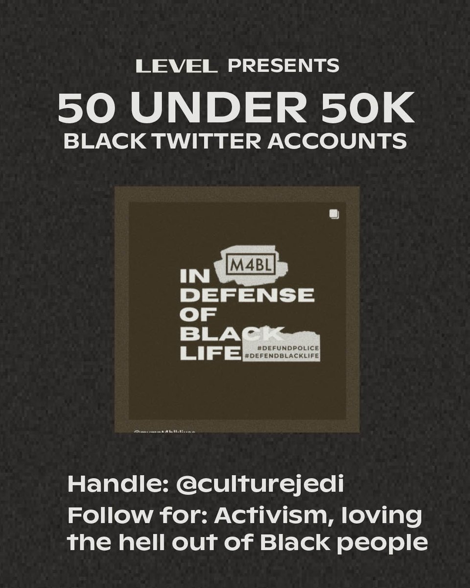 . @culturejedi is a part of an org called Media Justice and is really out here with their feet to the pavement. Big tech and surveillance need to be dismantled, and Malkia Devich-Cyril is at the forefront of that fight. http://read.medium.com/sB1OgkY&nbsp;