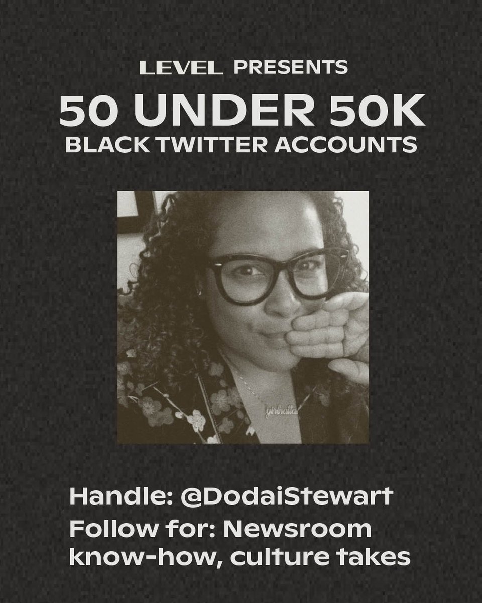 It’s not just that  @DodaiStewart is the deputy editor of  @nytmetro. Or that she’s been in the media game for more than 20 years. It’s that she’s all that, and still makes her Twitter feed a place of joy.  http://read.medium.com/sB1OgkY&nbsp;