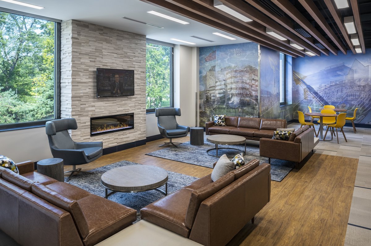 Check out the Parks Tower #Renovation at <a href="/UToledo/">The University of Toledo</a>! 

Our design team renovated the residence hall to help accommodate more students, upgrade to modern facilities, and create a sense of home.

See more #highereducation projects on our website!

bit.ly/2NNi5kk