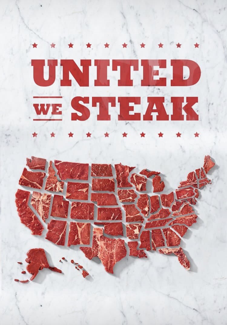 THern25's tweet photo. @RealAbeFromanJr United Steaks of America, happy Independence Day, Abe #meatbrief https://t.co/Mwb3TE1tkz