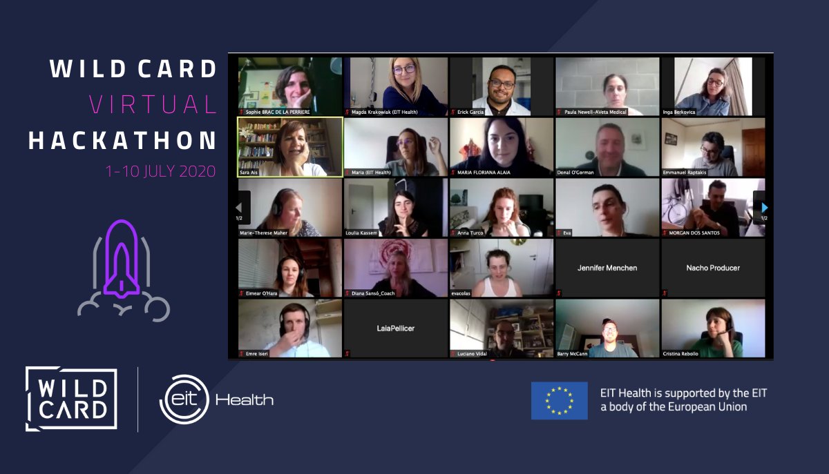 It was great to meet innovators from all over #Europe today at the <a href="/EITHealth/">EIT Health</a> #Wildcard #Hackathon. We have a busy 10 days ahead of us! 
<a href="/Wildcard_EITH/">Wildcard_EITH</a> @nuigalway <a href="/BioInnovate_Ire/">BioInnovate Ireland</a>
