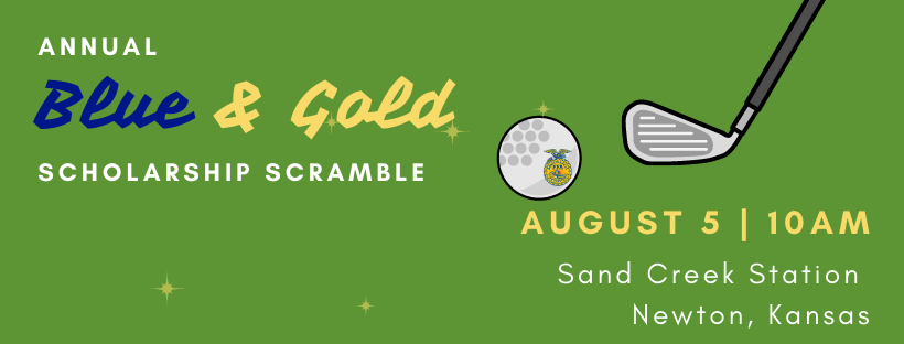 KSFFAFoundation's tweet photo. Kansas FFA Scholarship Scramble Planned - ⛳💛💙 - https://t.co/Be2ZprD6Dw https://t.co/eV1vA2GxJZ