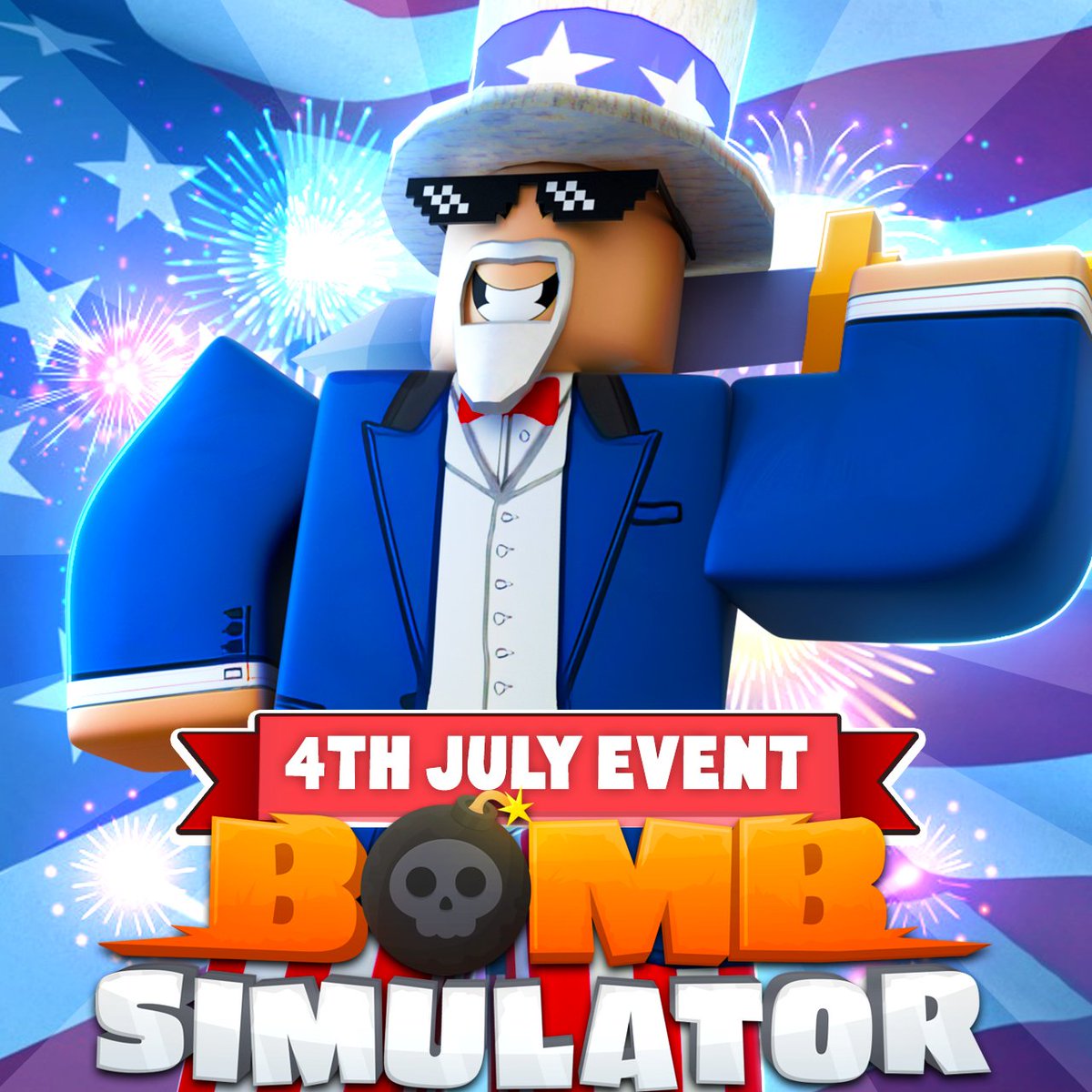 I5k On Twitter Check Out My New Icon For Bomb Simulator S Upcoming Event Likes And Rts Are Appreciated Roblox Robloxdev - roblox explosion simulator