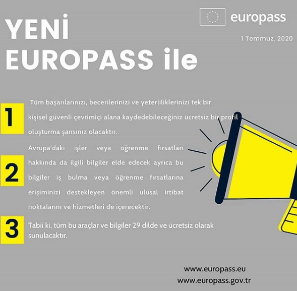 MEYEBEL's tweet photo. YENİ EUROPASS İle!
#europass #yenieuropass #neweuropass #cv #isara #kursara https://t.co/MR13rhaM6f