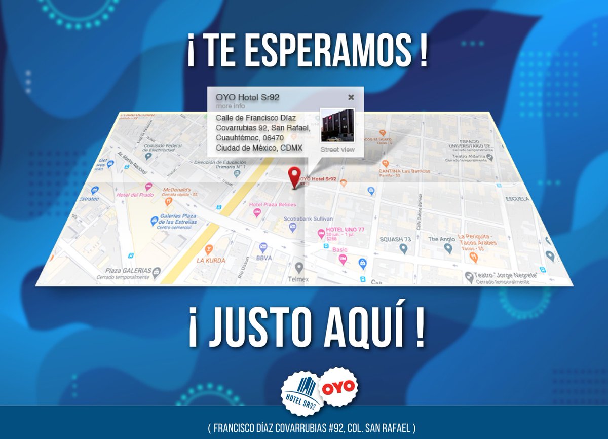HotelSR92's tweet photo. Amplias habitaciones, totalmente sanitizadas te esperan en la #CiudadDeMexico en la calle Francisco Díaz Covarrubias #92, Col. San Rafael.

#HotelSr92 #CDMX #Hotel #Travel #DiscoverMexico #VisitMexico #ViveMexico #adventures
#explorecdmx #mexicolovers🇲🇽 #FinDeSemana #WeekEnd https://t.co/OTXjepqVa6