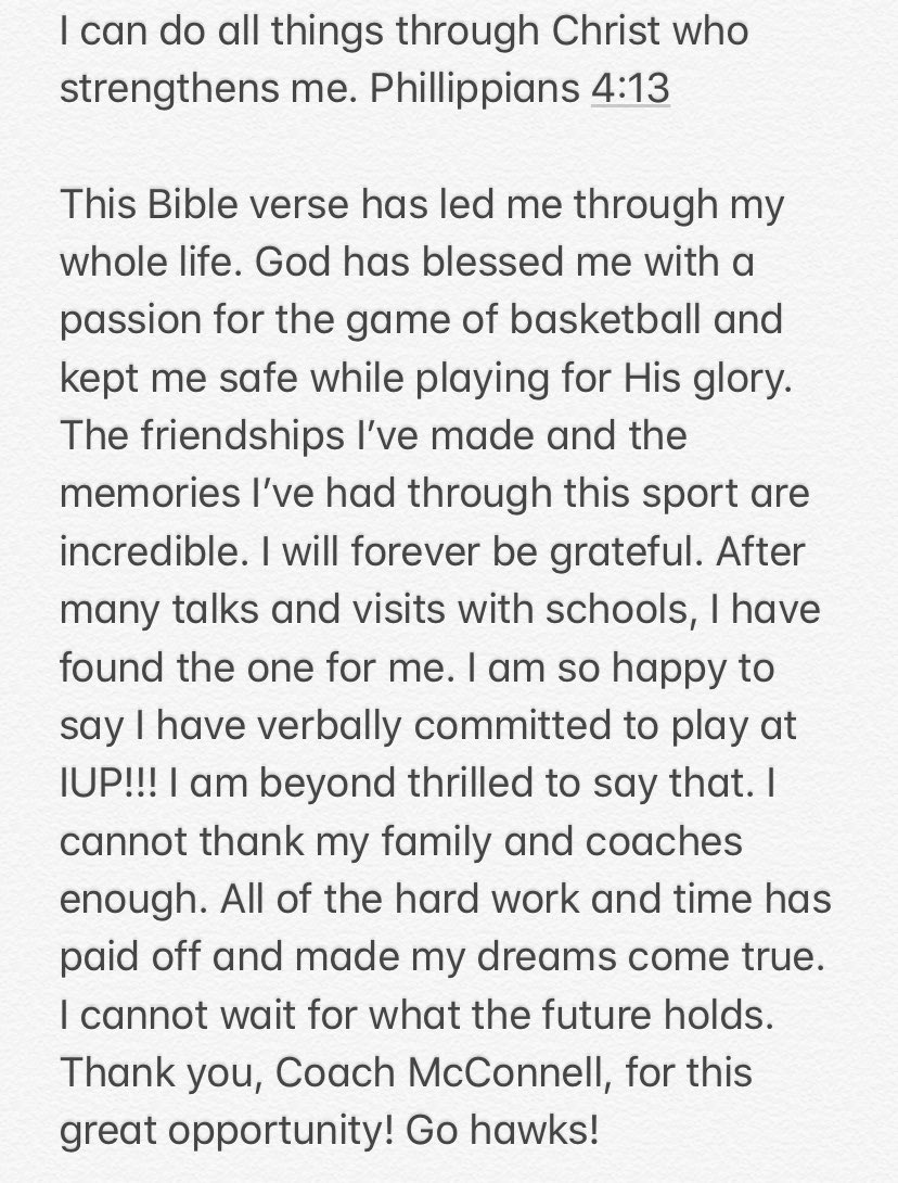 Hopecook002's tweet photo. COMMITTED @IUP_WBB https://t.co/JTFG1EwGz4