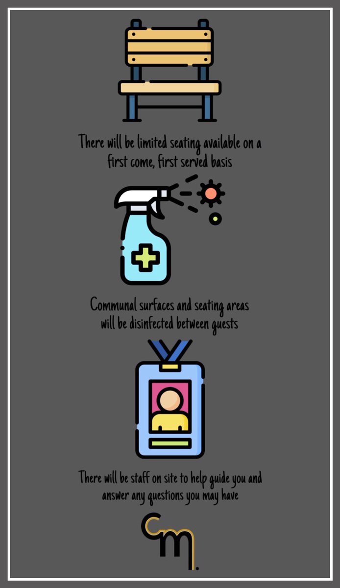 Some more info regarding our reopening. We can’t wait to safely welcome you! 

@royal_shopper