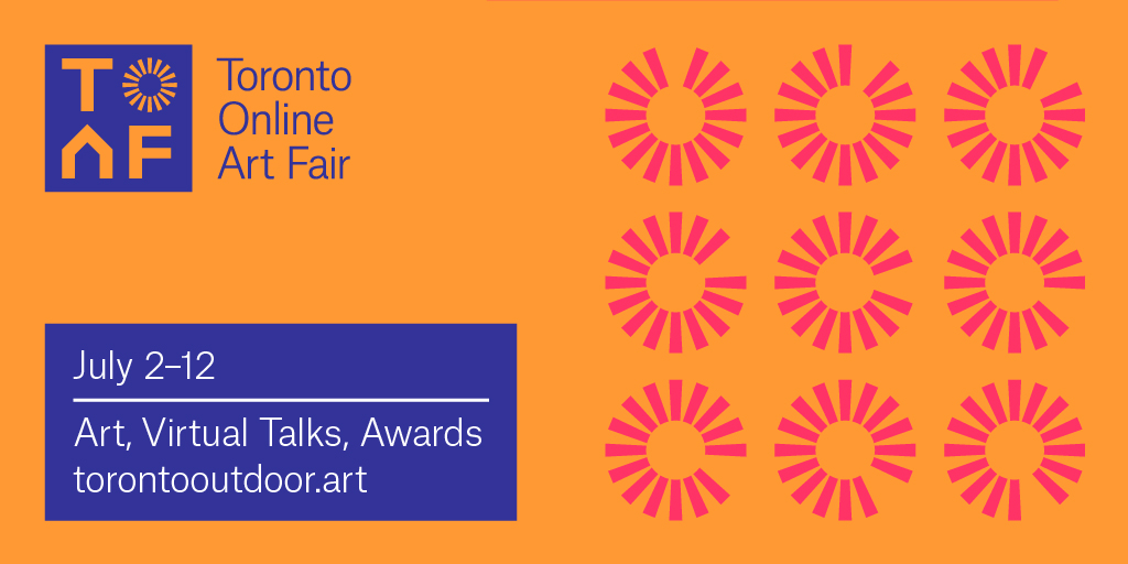 Canada's leading contemporary outdoor art fair, @TorontoartFair, is now virtual! Adapted as Toronto Online Art Fair, engage in virtual talks from July 2-12, browse curated collections, and buy art from 300+ juried artists at torontooutdoor.art