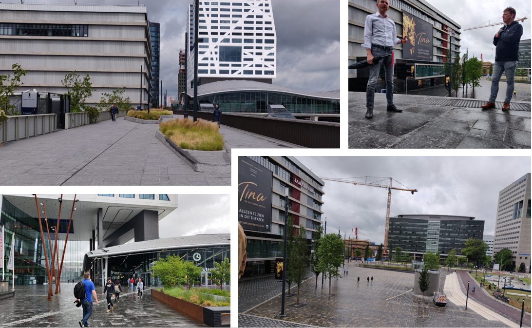 Hoe houden we 1,5m als het weer drukker wordt in ons mooie Stationsgebied Utrecht? GBCU participanten gingen op stap met gebiedsmanager Ron Looy om naar de vier knooppunten te kijken! <a href="/jaarbeurs/">Jaarbeurs</a> @RaboUtrecht <a href="/Movares/">Movares</a> @RHDHV_NL <a href="/HotSpotLabNL/">HotSpotLab</a>  #anderhalvemeter #GBCU #stationsgebied