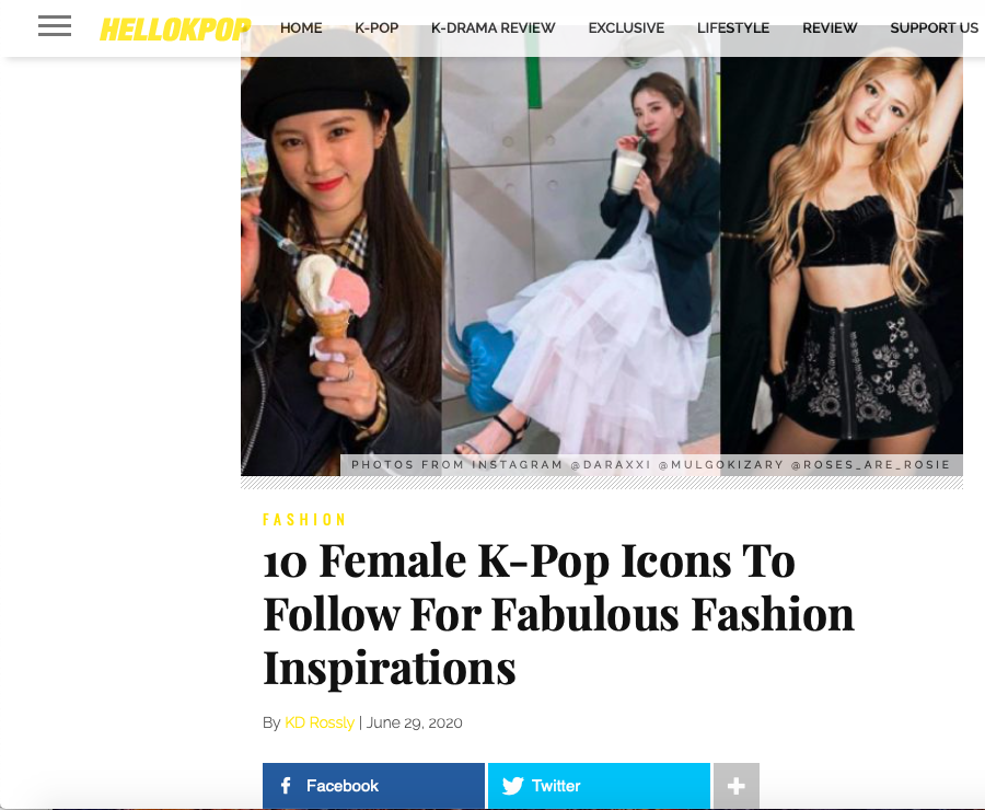 KD_Rossly's tweet photo. Writing fashion features, one of my favorite things ๐
#Hellokpop @BTS_twt #BTSARMY #BTS #Jin #V #Apink #BLACKPINK #ROSE #BLACKPINKROSE #MAMAMOO #ITZY #TWICE #VICTON #CRAVITY #TXT #NCT12 https://t.co/oTRZ0LWbdb