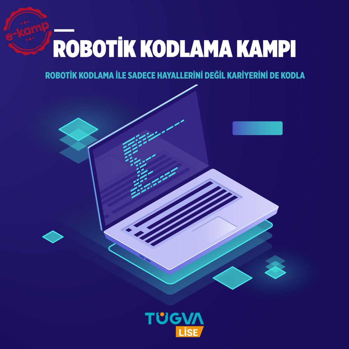 Dr. Enes Eminoğlu (@eminogluenes) on Twitter photo Liseli tayfa bu yaz #ekamp’ta öğreniyor!😉
💬Çevrimiçi ortamda hayallerinin temelini atacak gençlerimiz, ilgi alanlarına göre atölyelerini seçiyor!
•Robotik Kodlama 💻
•Savunma Sanayi 🚀
•Bilim 🧪
•Gönüllülük ❤️
•Diplomasi ve Siyaset 🎤
📲Başvuru için:<a href="/tugvalise/">TÜGVA Lise</a> Liseli tayfa bu yaz #ekamp’ta öğreniyor!😉
💬Çevrimiçi ortamda hayallerinin temelini atacak gençlerimiz, ilgi alanlarına göre atölyelerini seçiyor!
•Robotik Kodlama 💻
•Savunma Sanayi 🚀
•Bilim 🧪
•Gönüllülük ❤️
•Diplomasi ve Siyaset 🎤
📲Başvuru için:<a href="/tugvalise/">TÜGVA Lise</a>