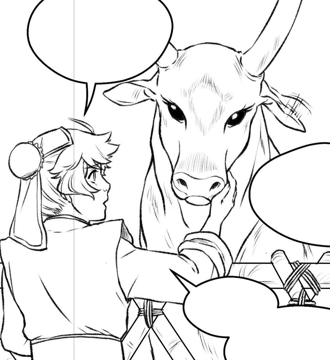 CorissaBees's tweet photo. Conversation and nose pats. https://t.co/lIW5fB0w5O