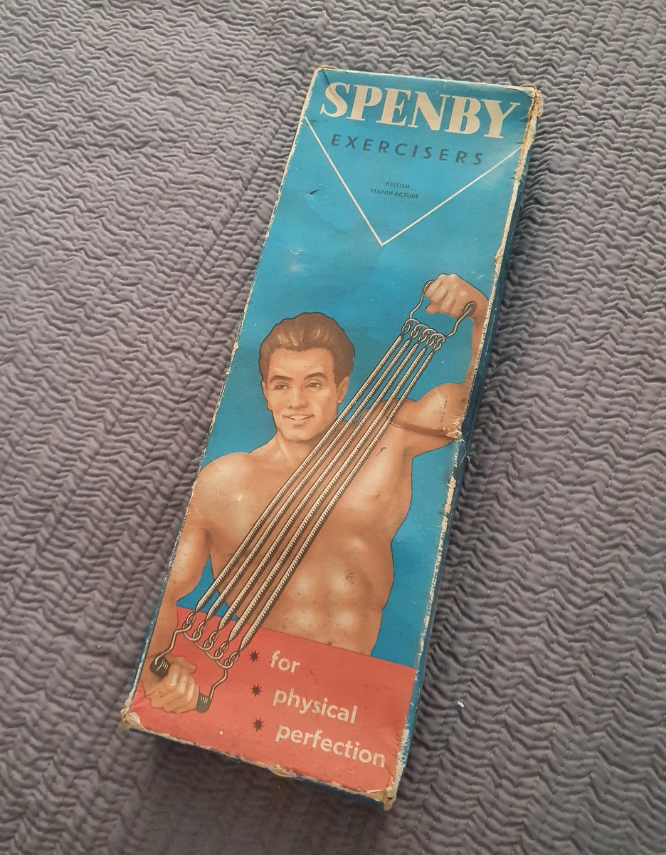 marcantolin's tweet photo. That's the home workout situation sorted then, found in the attic.
#PhysicalPerfection https://t.co/Beopz2flCq