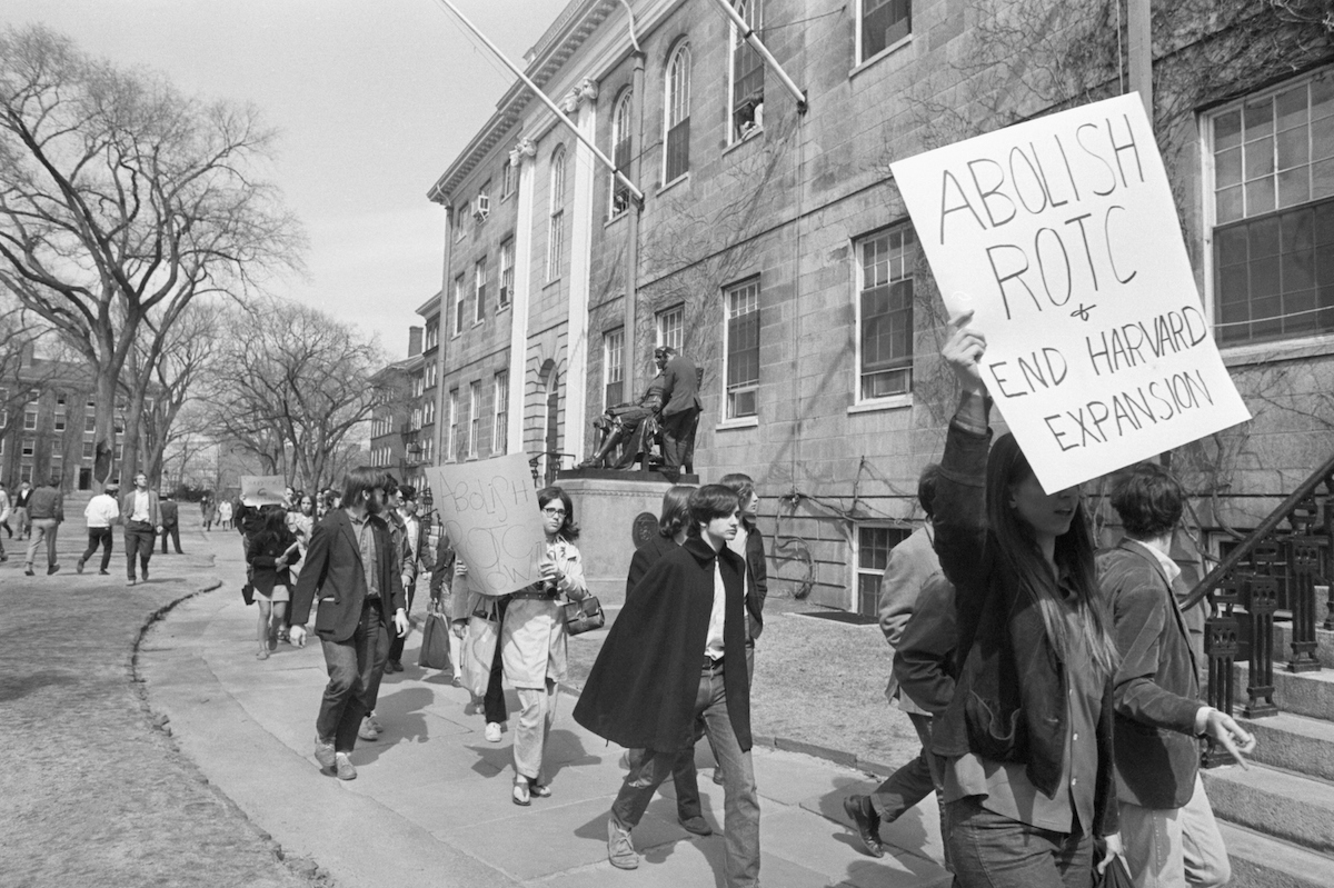 Of course, in the 1960's there was a major change on college campuses. The environment grew more liberal and questioned the status quo.It's no coincidence that this coincided with Republican opposition to higher education and their attempts to discredit education.8/