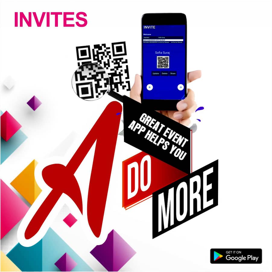 Invites_app's tweet image. Don't go through the stress of printing access card, save money and time using "Invites App " play.google.com/store/apps/det…
#Mawuli 
#drolufunmilayo 
#MadeinLagos 
#NigeriatoUk