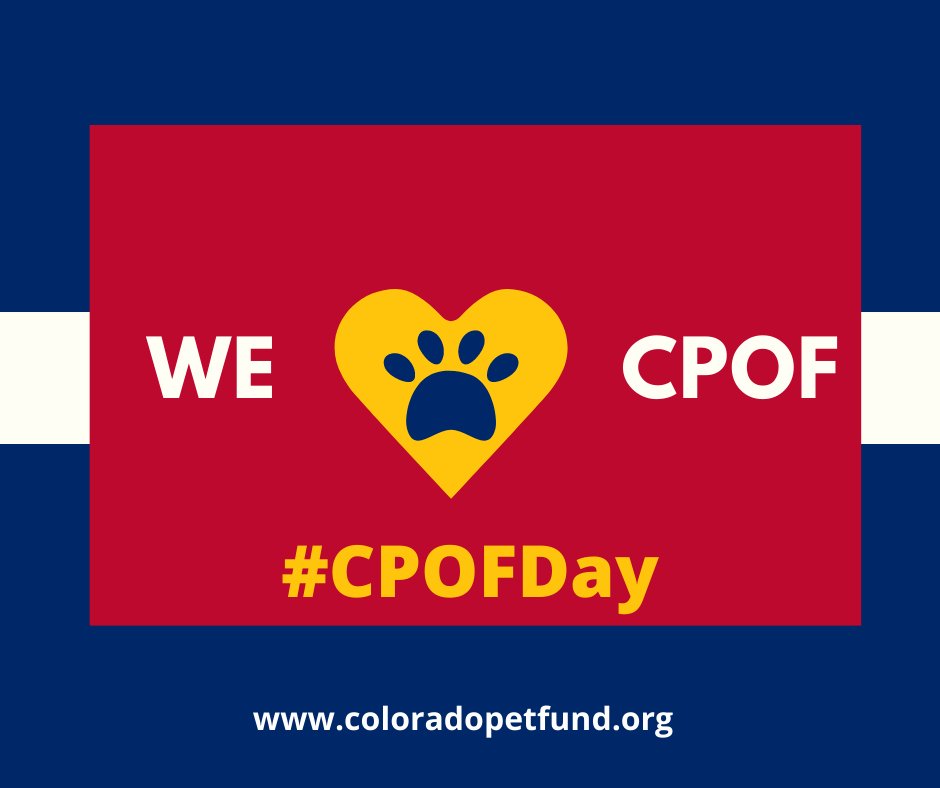 HSPPR's tweet photo. Today is #CPOFDay! Thank you @GovofCO  for your proclamation supporting Colorado Pets. Our partners at @copetfund are doing important work to prevent pet homelessness.  #COLovesPets https://t.co/EmqIW87p7i