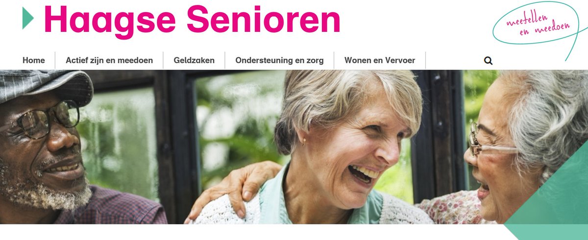 De website haagsesenioren.nl is vernieuwd. Een frisse look en overzichtelijk. Met dank aan ouderen, ouderenconsulenten, <a href="/orangehill/">Orange Hill</a> en de sociale kaart Den Haag. Komt u ook een kijkje nemen? @XtraWelzijn <a href="/Mooiwelzijn/">Mooi welzijn</a> @VOORWelzijn <a href="/GemeenteDenHaag/">Gemeente Den Haag</a>