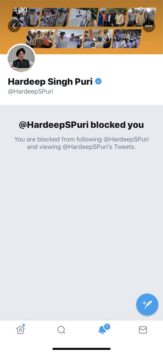 PraVIn_DAN's tweet photo. @HardeepSPuri @narendramodi @narendramodi_in @AmitShah @BJPLive @BJP4India @BJP4Delhi @BJP4UP @bjpsamvad @BJPMahilaMorcha Mr Puri how many days will u block all ppl who ques ur incapable personality. U looting by using pandemic. Ur worthy minister. Ur d reason for ppl who suicide coz of u. Ur karma will follow u. U did not win elections how can u understand citizens pain. Accidental minister SHAME https://t.co/NfwpIo6m1g