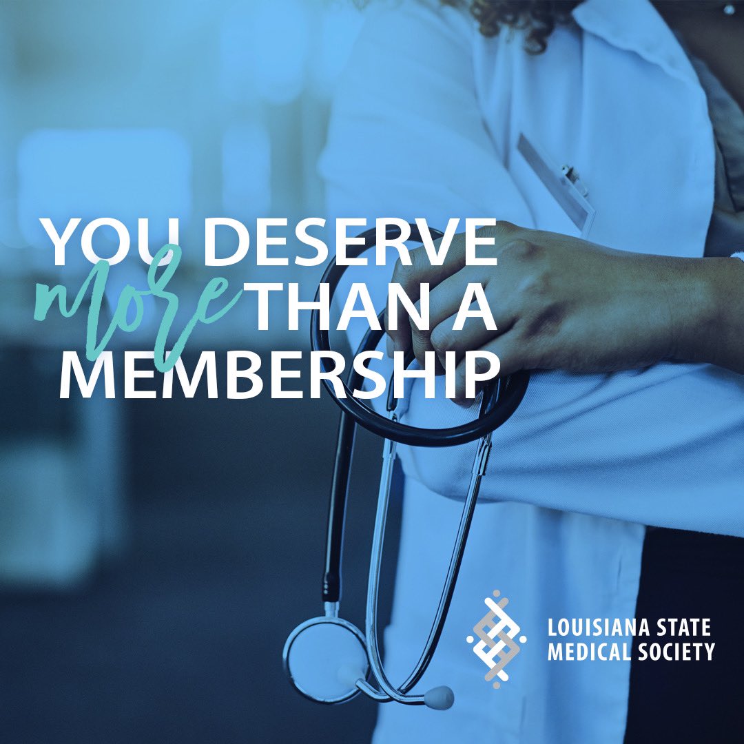 LaMedSoc's tweet photo. We know that you're more than a physician. And you need more out of your professional organization. That's why we are proud to offer you more than a membership. 

For more information about member benefits and how you can become part of a bigger team >>> https://t.co/Oz7hHeOYt0. https://t.co/r89JoJpasT