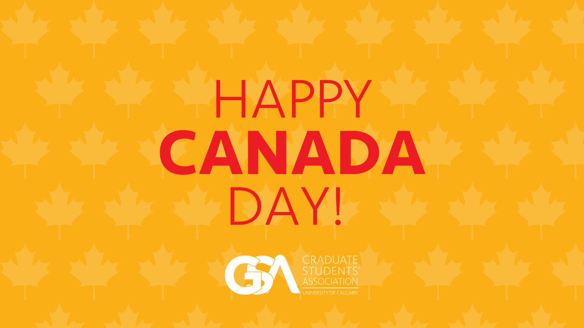 Happy Canada Day! Share your at-home celebrations on Instagram, Facebook, Twitter and TikTok using #OCanadaYYC. Visit here to learn more about virtual events happening: calgary.ca/csps/recreatio…
#YYC #UCalgary #UCalgaryGradStudents