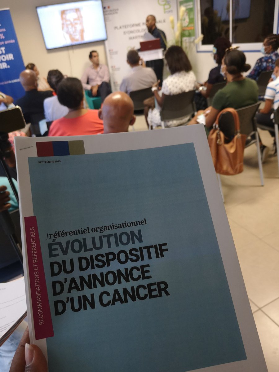 AudreyFlobinus's tweet photo. #Cancer #NouveauDispositifDAnnonceDuCancer #INCa #Martinique #PlateformeRégionaldOncologiedeMartinique #GIPPROM #AudreyPomierFlobinus #ChefdeCabinet https://t.co/vYvi4znl1S