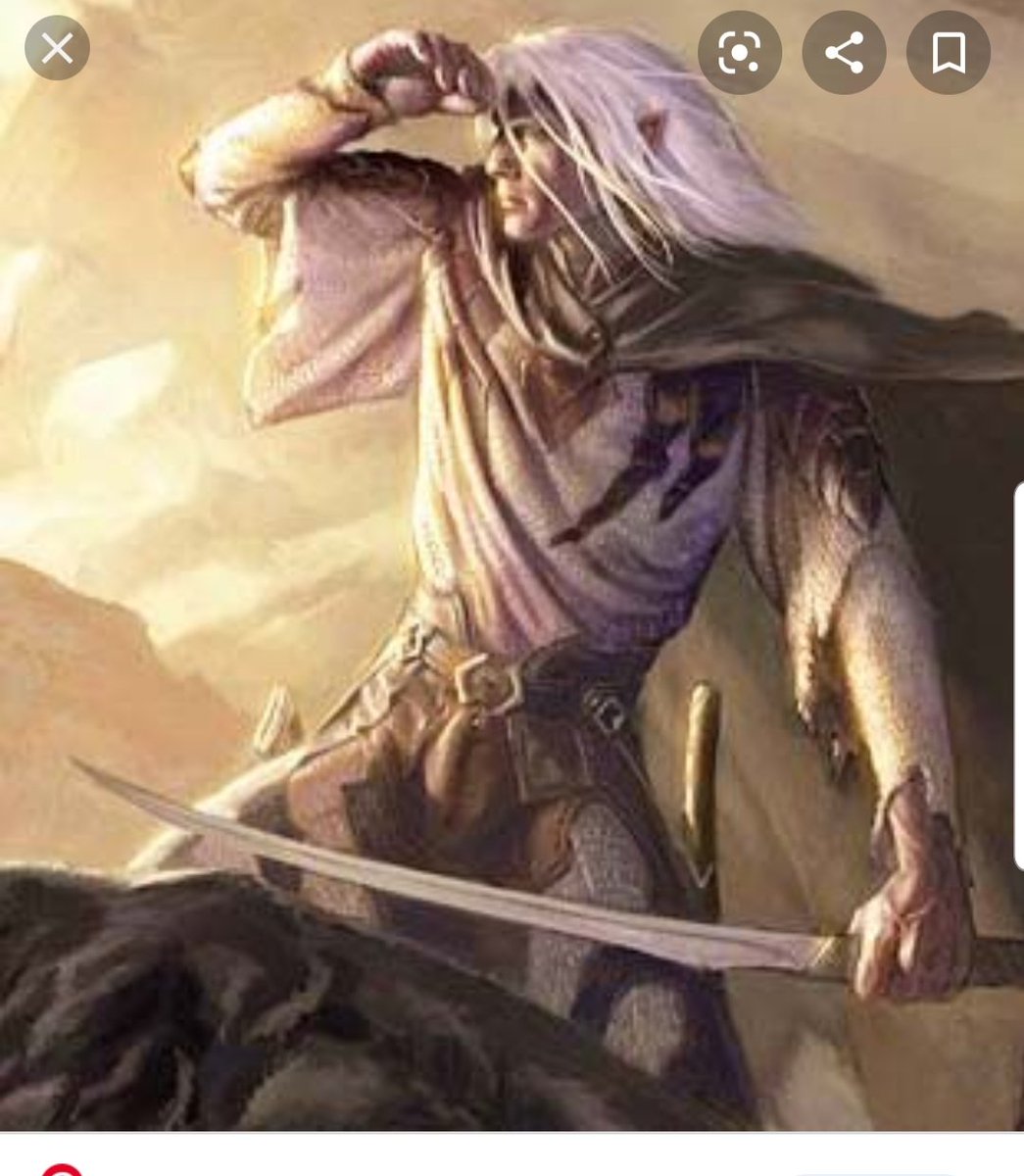 MADecicco's tweet photo. Drizzt Do'urden is the hero this world needs right now. #Drizzt #forgottenrealms #Drow https://t.co/jtyWVTT4FQ