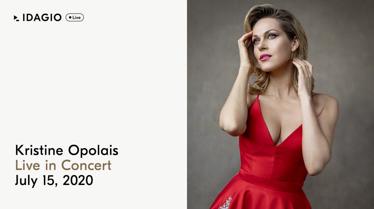 idagio_official's tweet photo. Coming soon to IDAGIO’s Global Concert Hall: Soprano @KristineOpolais LIVE from #TeldexStudio on 15 July at 20:00 Berlin | 14:00 New York.

🎟 https://t.co/gtpB6QSkYi

📸 Tatyana Vlasova https://t.co/lxlJMclIET