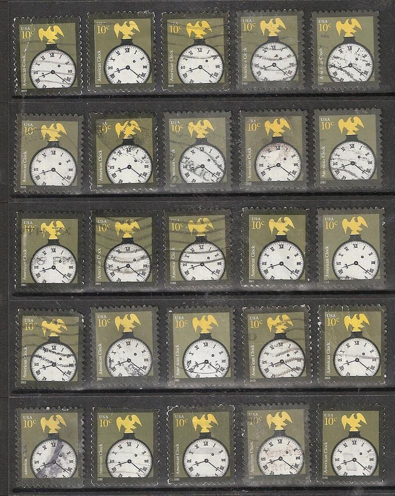 MuseumClock's tweet image. #USPostageStampDay
In 2003, the #USPS introduced this 10-cent #stamp as part of their American Design Series. The American Clock stamp featured a clock made c.1805 by Simon Willard. The clock later became commonly known a #banjoclock because of its shape. #willardclock #clock