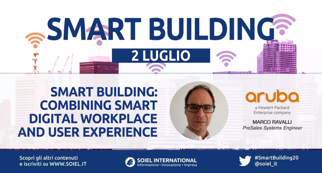 Gli ambienti di lavoro devono diventare sempre più #smart per consentirci di vivere nuove esperienze anche in ufficio🤸🏼‍♀️
Grazie ad HPE Aruba <a href="/HPE_IT/">HPE Italy</a> <a href="/ArubaEMEA/">test vulnerability</a> le reti hanno il #sestosenso, con #ArubaESP💡
Come? Vieni a scoprirlo domani insieme a noi!

lnkd.in/gMjuMmU