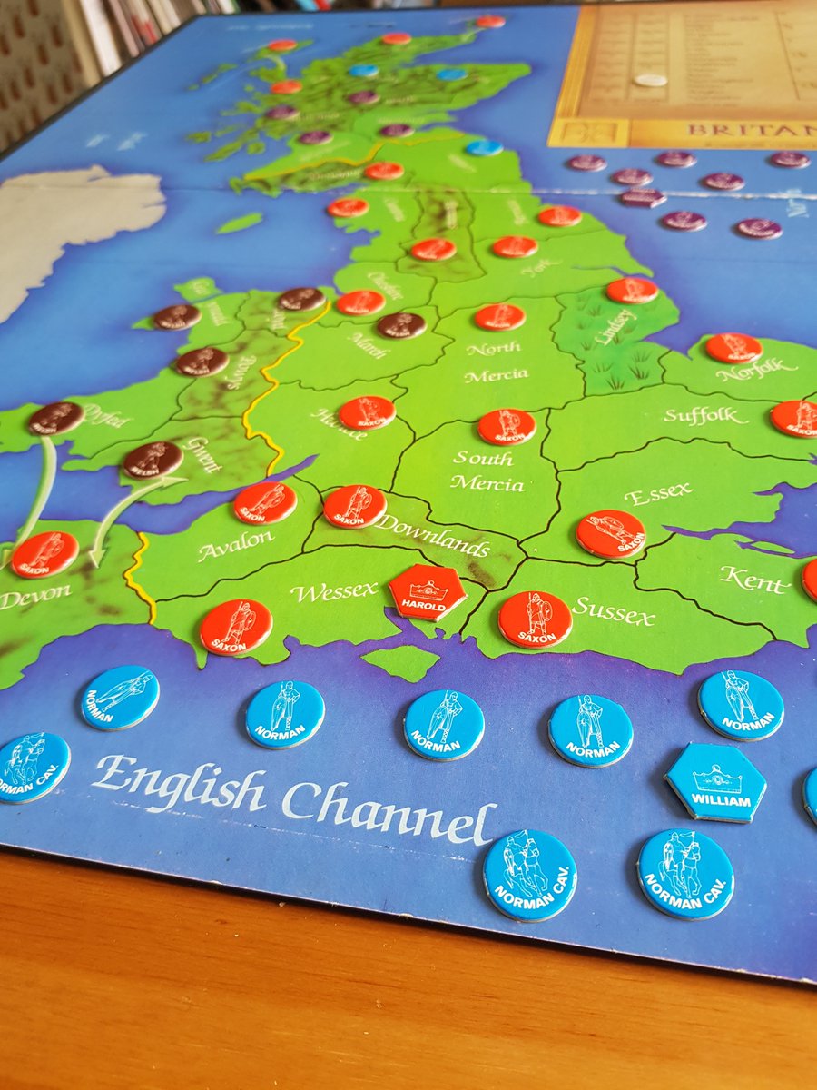 2  #MAMG20 - A few historical events map onto the typical all or nothing competition model of games. The struggle for England in 1066 is a good example. The players (William, Harold, Harald, or maybe Sweyn II of Denmark) all aim to secure the crown of England. Only one can win.