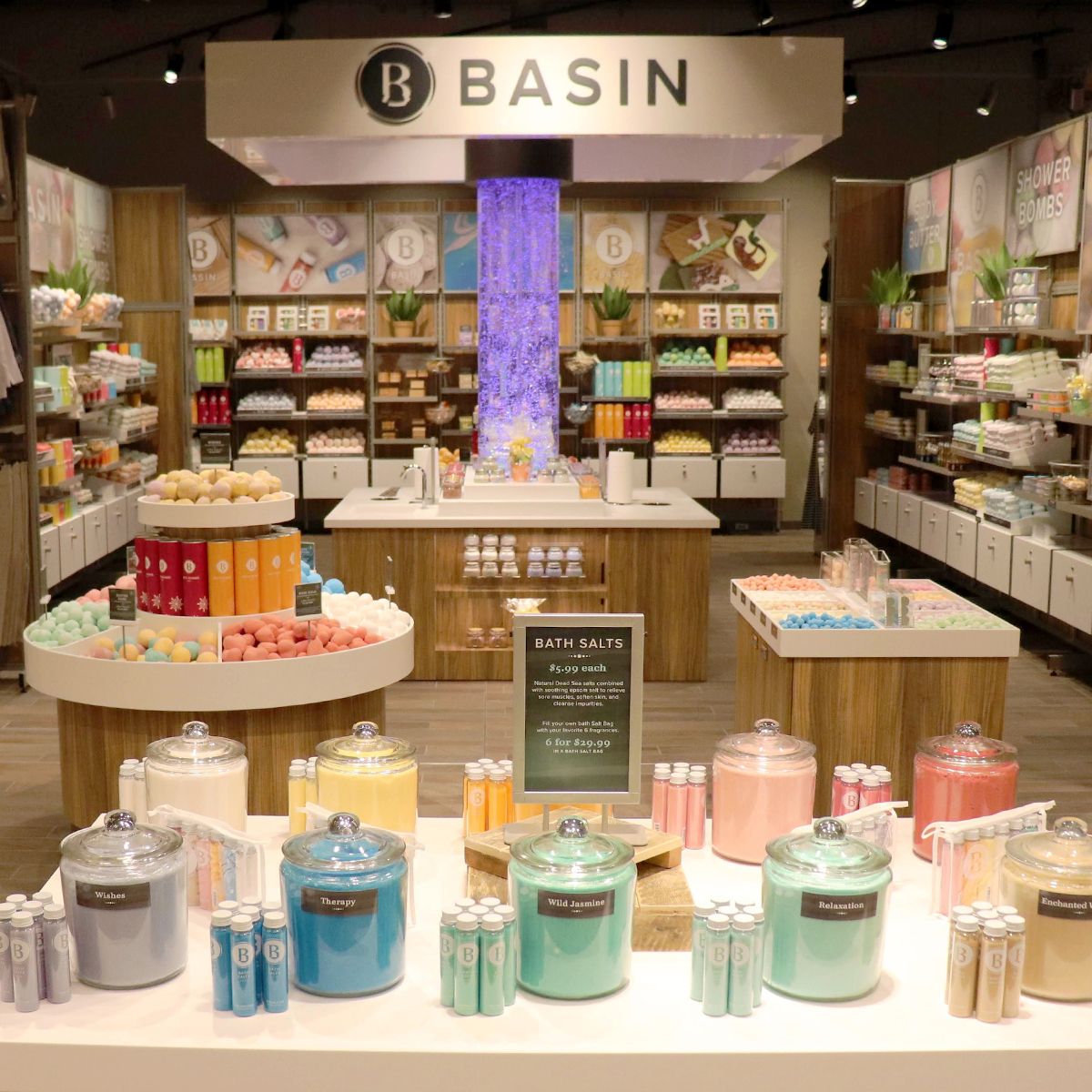 BasinFresh's tweet photo. We're excited to share that The Colony @SCHEELS now houses a full Basin department! Wash your hands at our famous sink and shop everything from our classic bath bombs to body scrubs. #basinfresh #scheelsstyle https://t.co/S7OhczodeJ