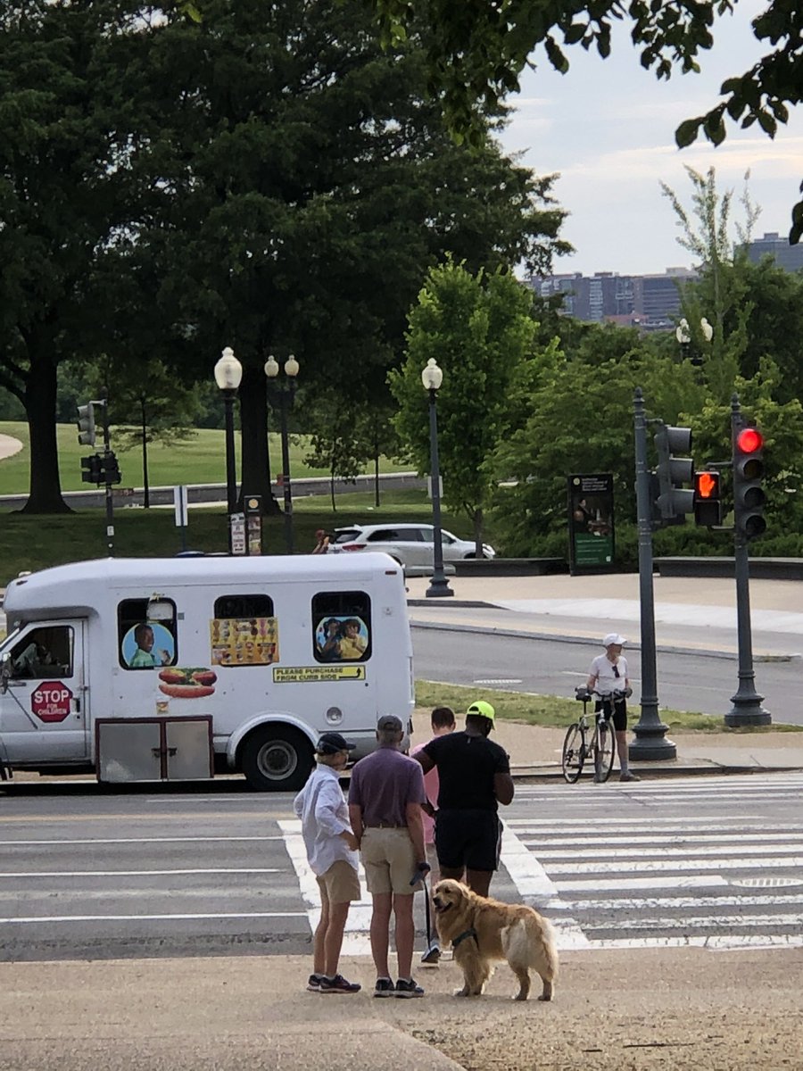 M_McCall7's tweet photo. PSA: If you walk on the Mall you might run into @ewarren &amp; @FirstDogBailey !!! https://t.co/eWAFTNcSIy