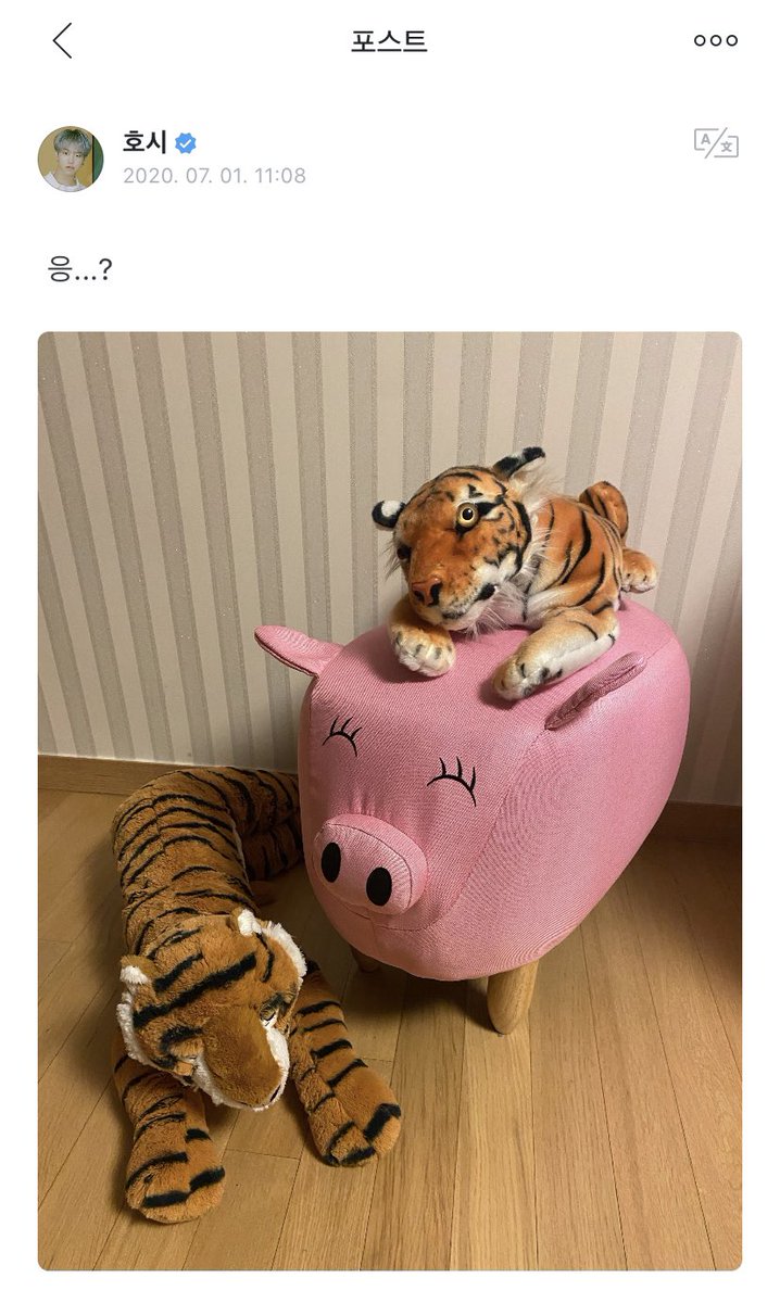 SVT_Fancafe's tweet photo. [HOSHI🌟Weverse] 
200702 -12:08 KST-

➸ Huh...?
#SEVENTEEN #세븐틴 @pledis_17 https://t.co/uIBCYUdC7s