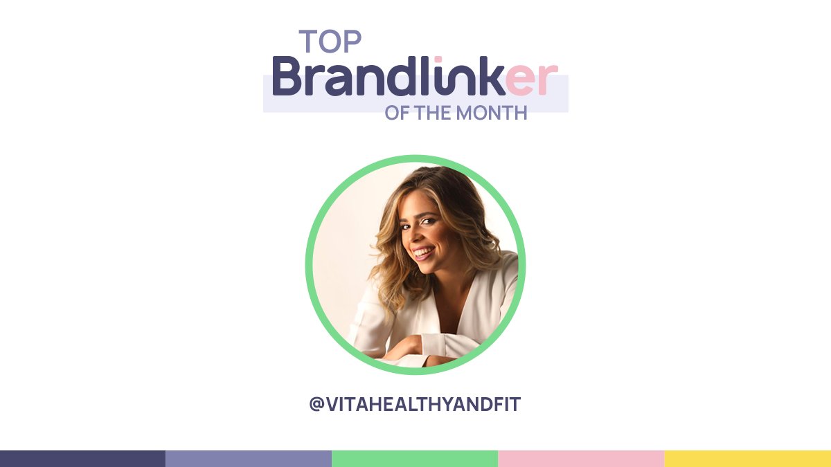 TOP #Brandlinker of the month! 😍✨ <a href="/VitaHealthyFit/">Dominique Barkhausen</a>