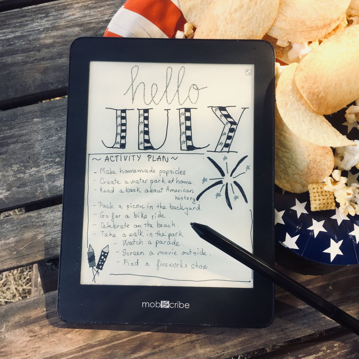 TeamUCInc's tweet photo. What is your plan for Independence Day? MobiScribe are offering the LOWEST PRICE GUARANTEED. Create games and activities using the pre-loaded templates or customize your own to entertain family and friends.
MobiScribe also available at Amazon: https://t.co/kiv8tXqp55 https://t.co/ljHvGmfcNK