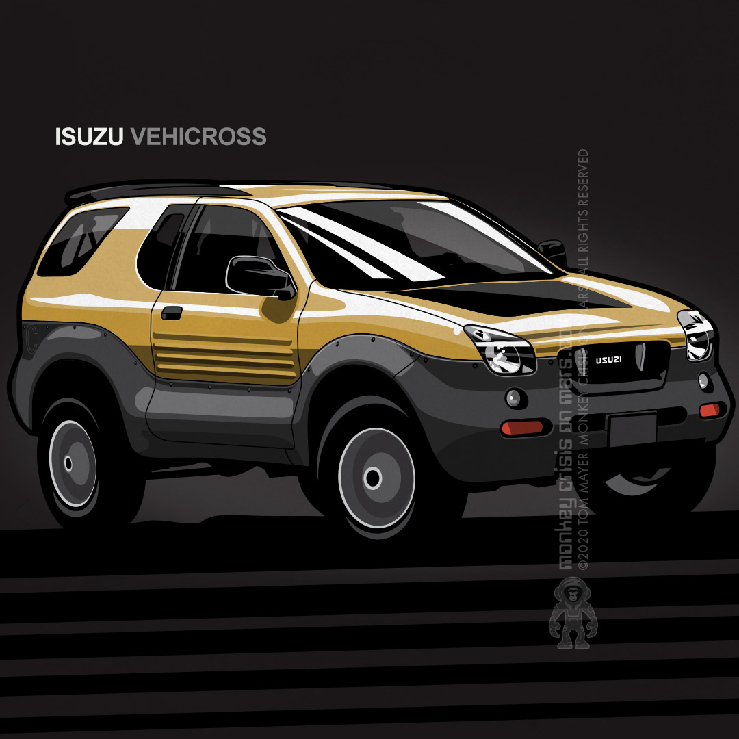 tmticker's tweet image. #Isuzu #ehicross. The rare bird that was prettier in 1997 than manything SUVish in 2020. Gosh I miss that brand. Hat tip to @highmileage and #isuzone who are keeping them alive. #carart #jdm #suv #offroad #90s #radwood #isuzulove #cars