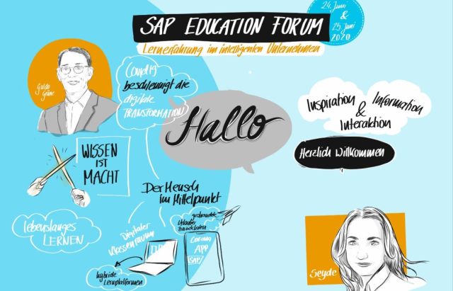 Seyde7's tweet photo. Hier geht es zur Zusammenfassung des SAP Education Forums 2020: Folien, Graphical Recordings &amp; Recap #SAPEdForum #SAPTraining #SAPSchulung https://t.co/MTszwAOZA3 https://t.co/XUJYJevrzD